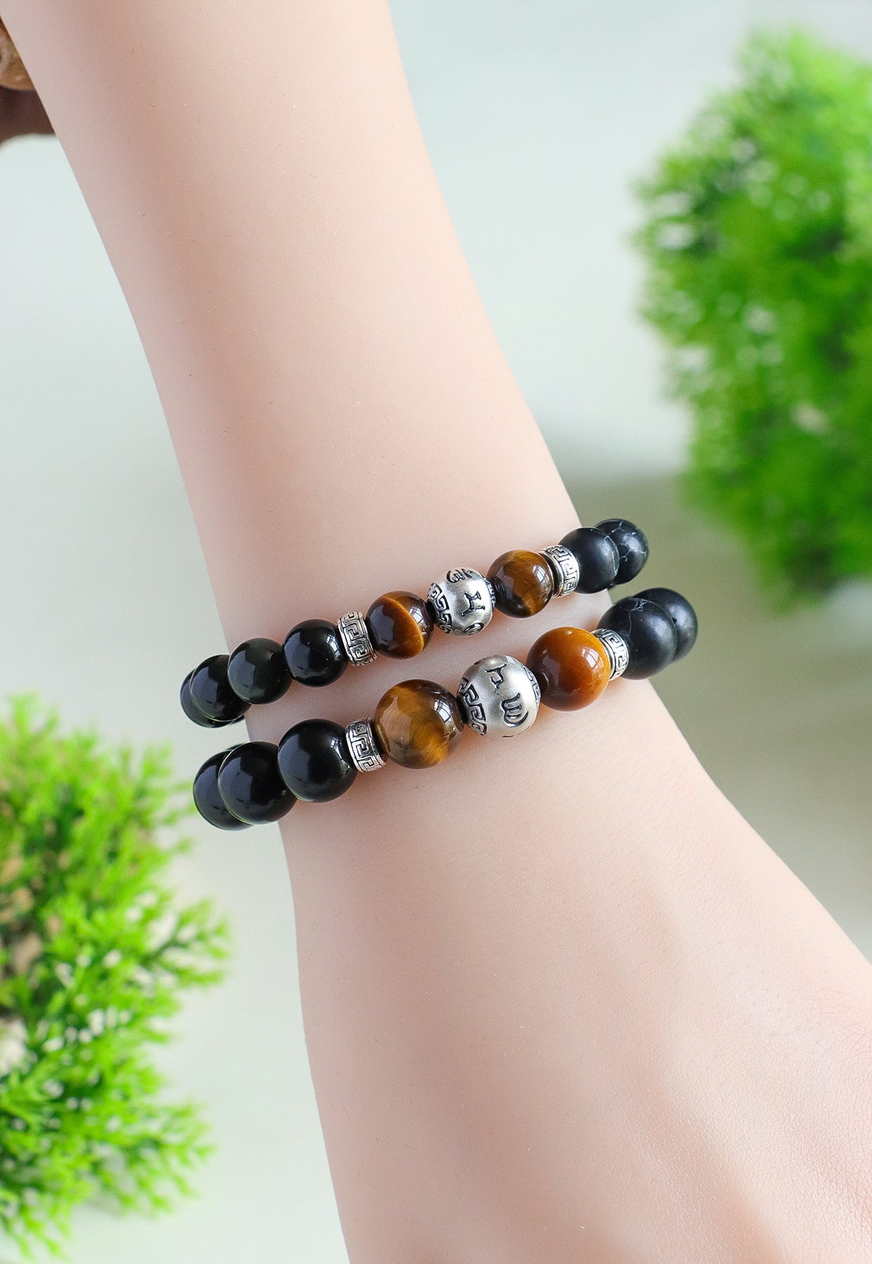 Planderful Fortune's Favor Bracelet – Natural Obsidian Gemstone for Wealth and Prosperity
