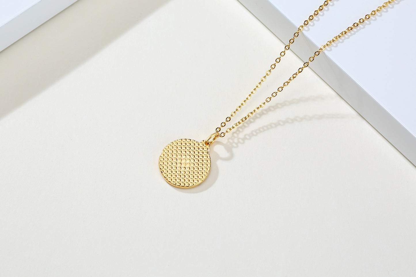 Titanium Steel Necklace Gold Women's European Jewelry Zircon