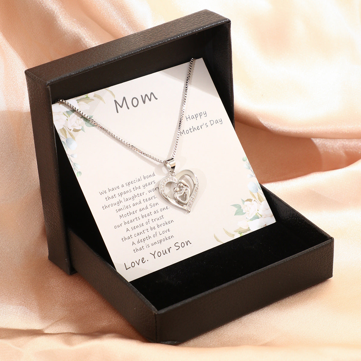 Elegant Mother's Day Necklace with Gift Box - Vienna Verve Collection