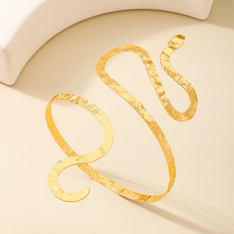 Planderful Vienna Verve Bracelet – Unique Punk Metal Snake Design