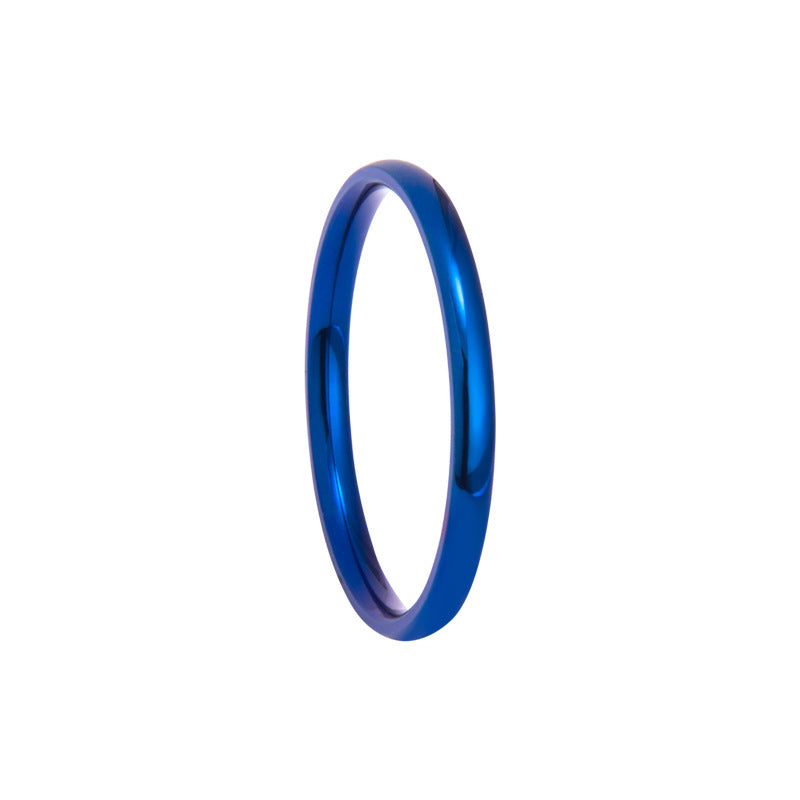 Planderful Everyday Genie Womens Fingertip Ring 2mm Steel Minimalist Durable Gift