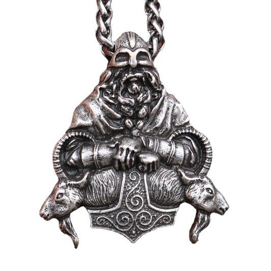 Viking Odin Pirate Necklace - Norse Legacy Collection by Planderful