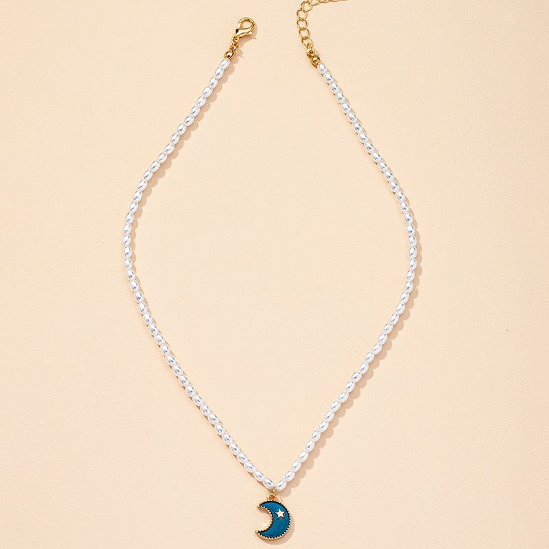 Moonlit Baroque Pearl Necklace - Vienna Verve Collection