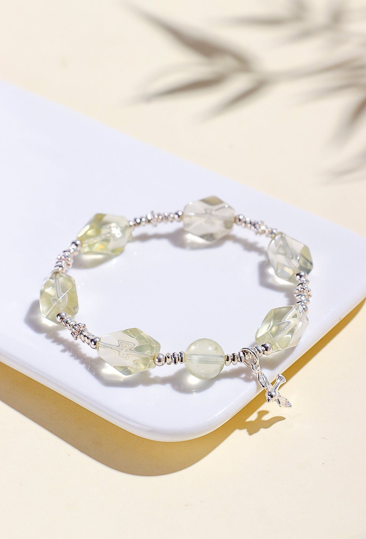 Planderful Fortune's Favor Bracelet – Sweet and Cute Natural Pink Crystal