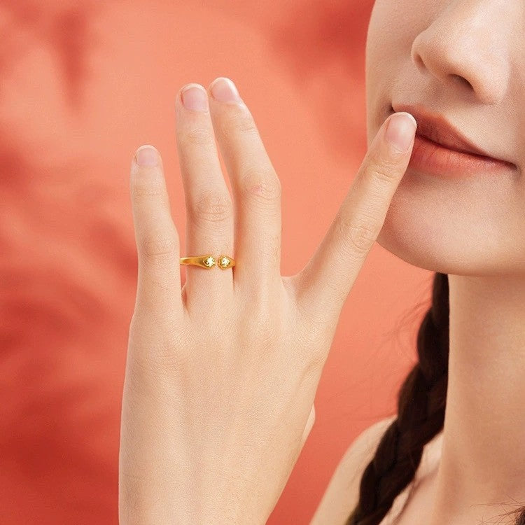 Planderful Everyday Genie Cat Claw Ring – Adjustable Sterling Silver Design