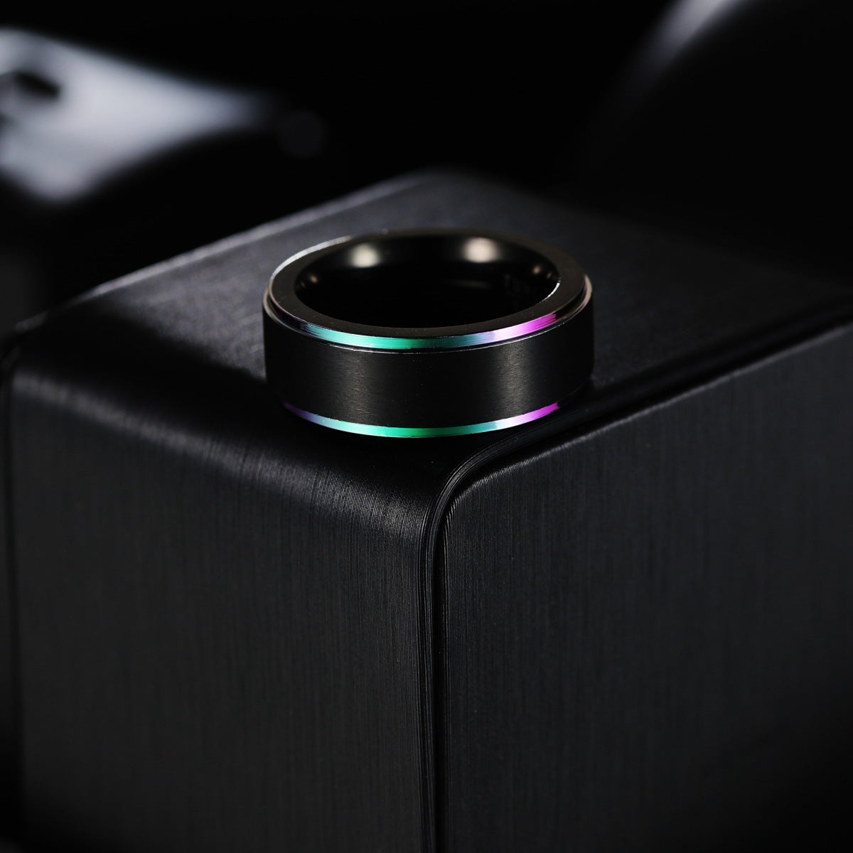 8MM Tungsten Gold Ring for Men - Wholesale European & American Style