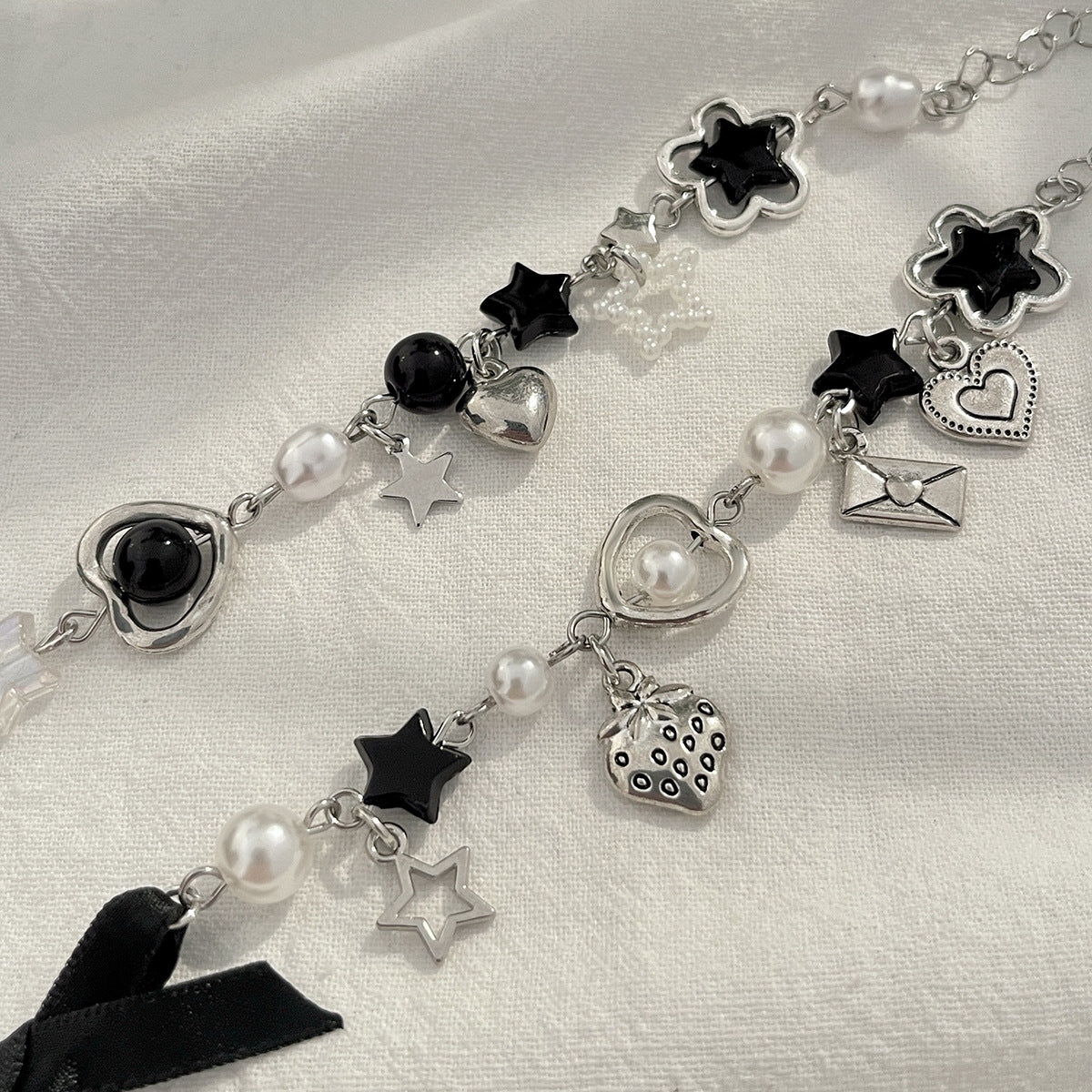 Planderful Vienna Verve Bracelet Set – Unique Niche Design with Star and Heart Accents