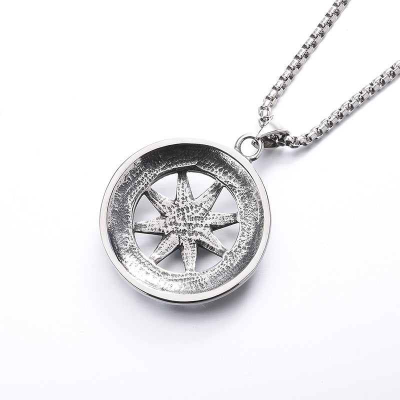 Steel Necklace – Vintage Men's Necklace