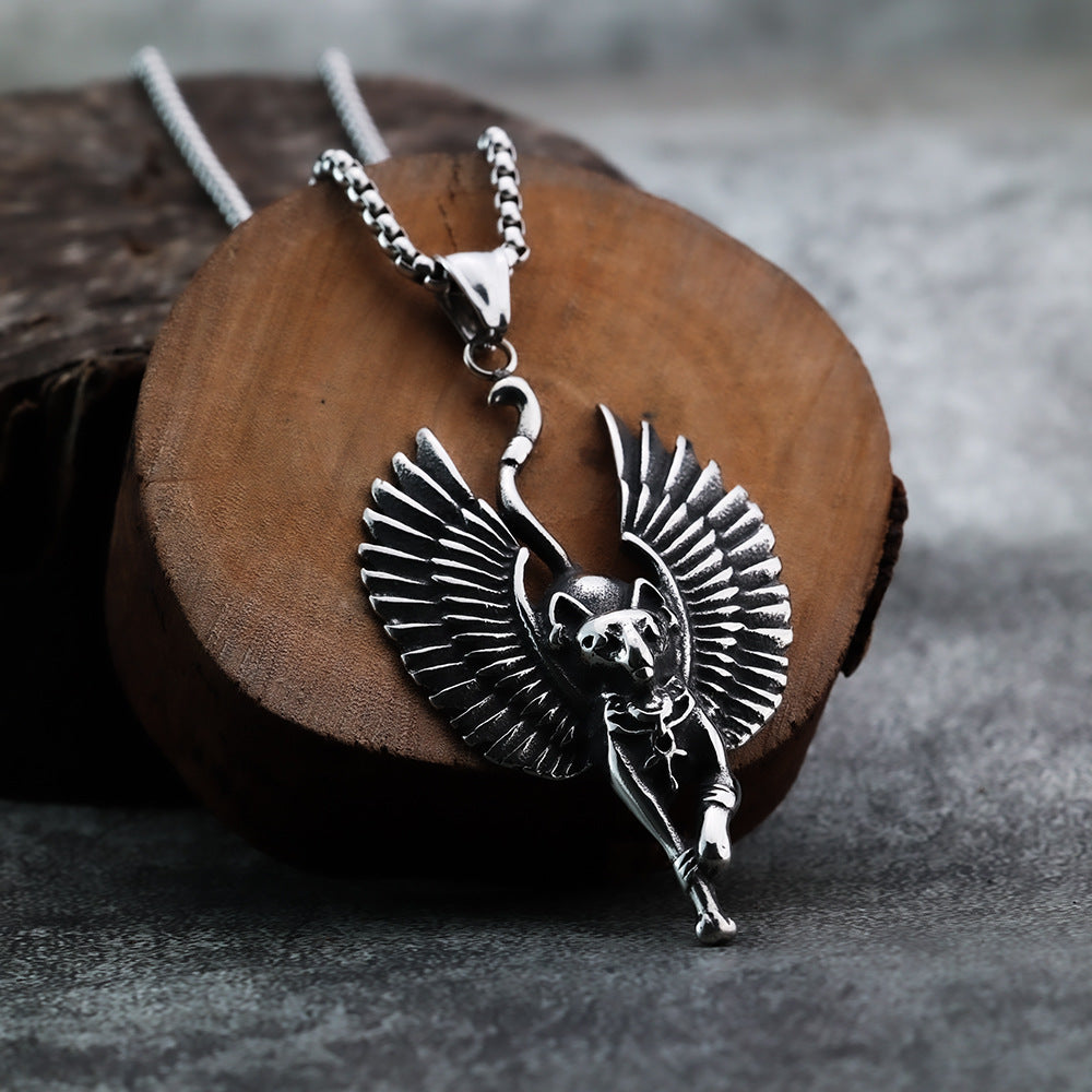 European And American Style Halloween Cat Pendant Jewelry