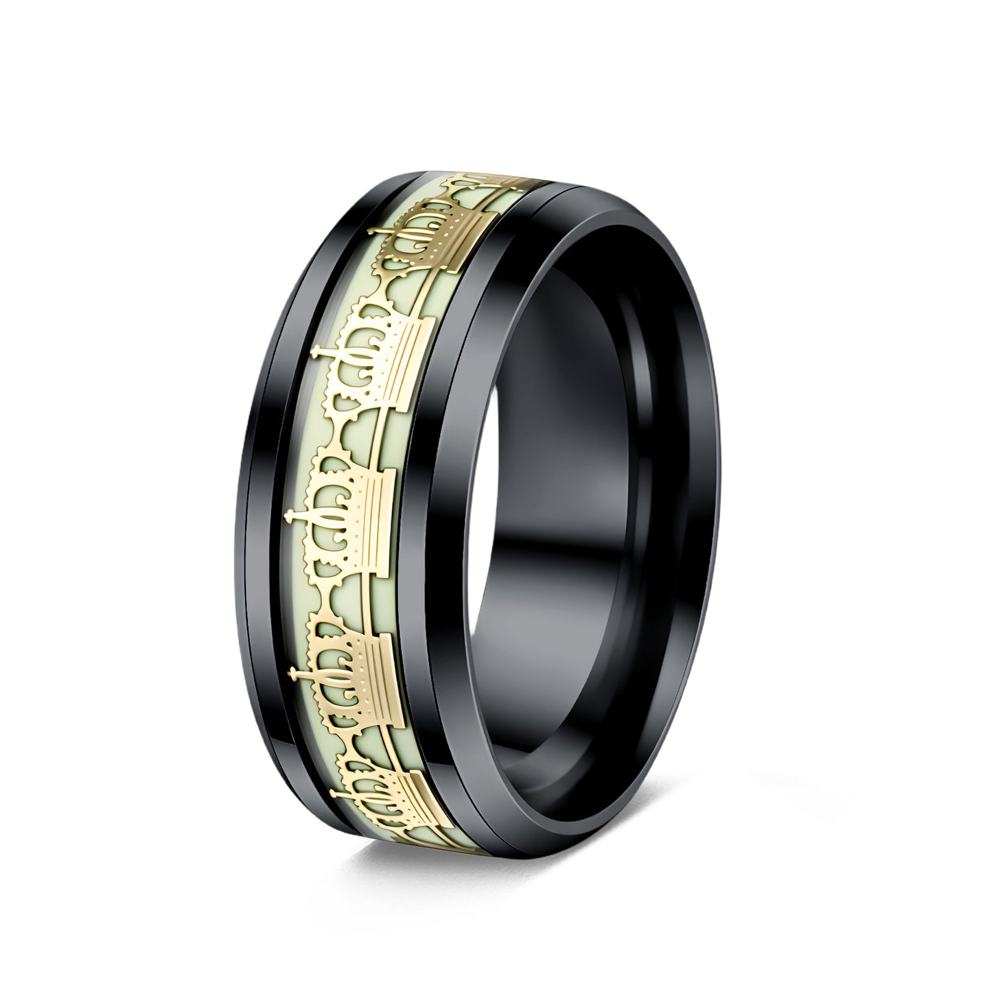 Planderful Stainless Steel Ring For Men And Women Durable Everyday Wear Unisex Retro European American Style