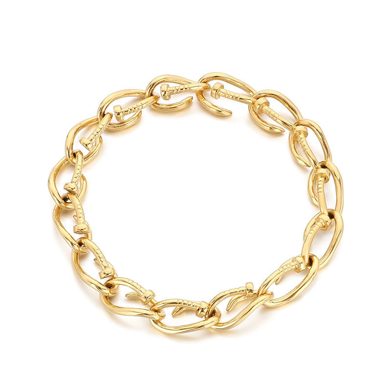 Planderful Everyday Genie Spiny Nail Bracelet for Men