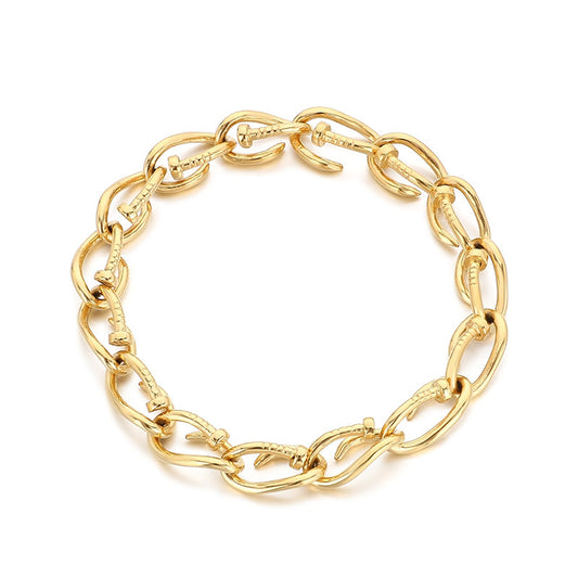 Planderful Everyday Genie Spiny Nail Bracelet for Men