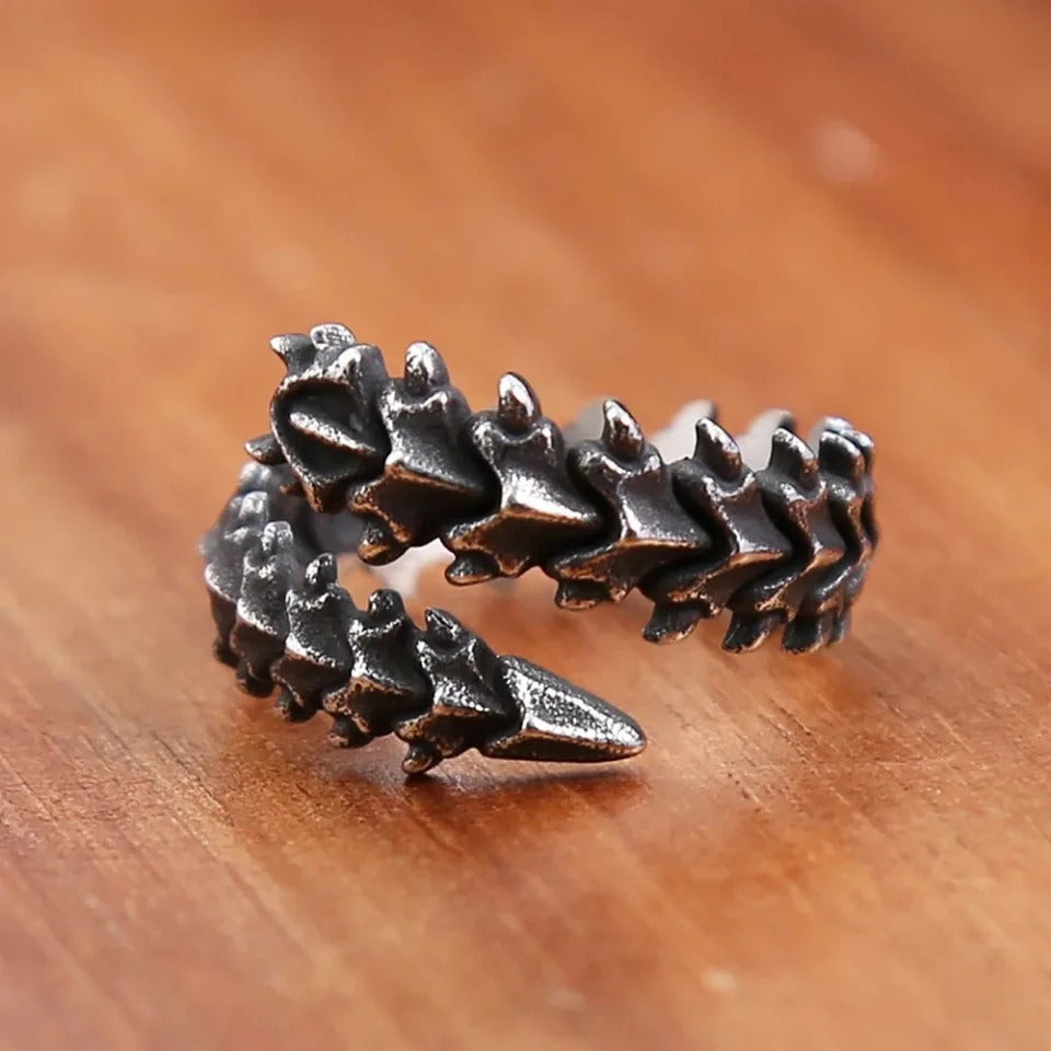 Gothic Skull Stainless Steel Men's Ring