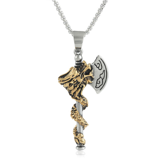 European And American Stainless Steel Animal Dragon Pendant