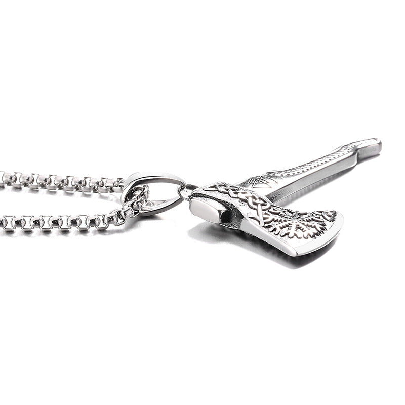 Steel Necklace - Vintage Men's