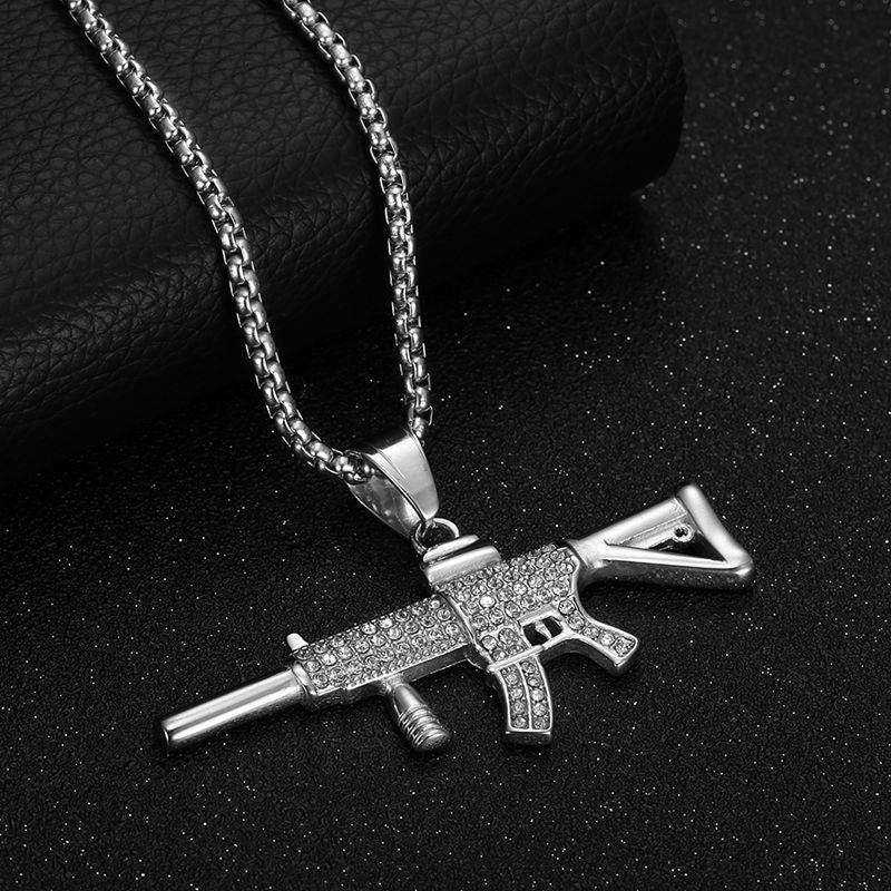 Steel Necklace – Statement Hip Hop Necklace