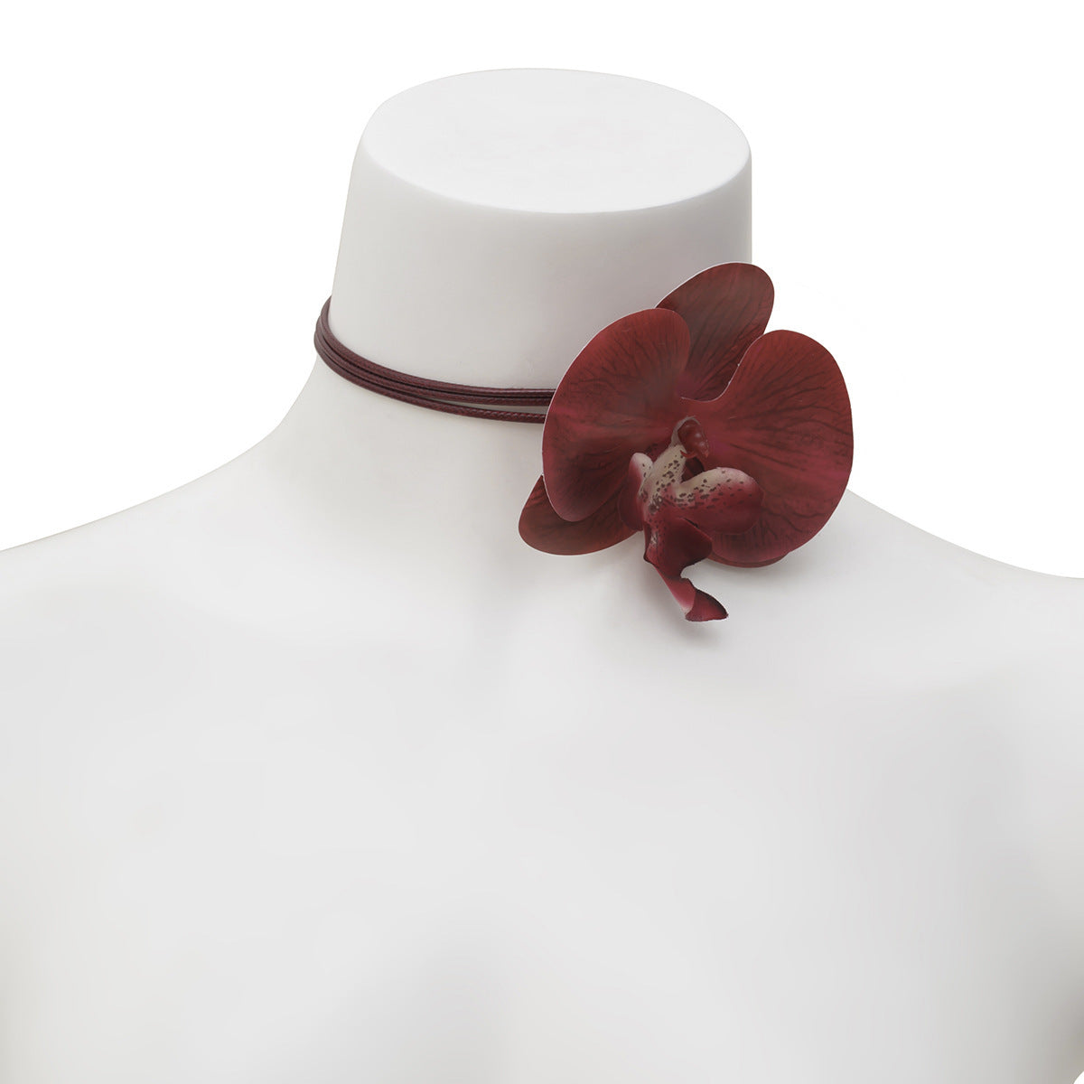 Phalaenopsis Flower Wrap Choker