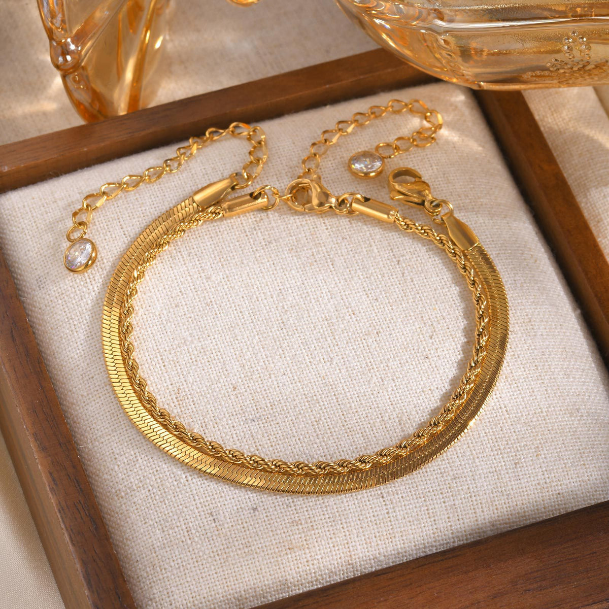 Braided Stainless Steel Bracelet