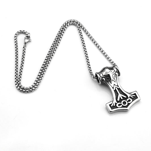 European And American Retro Stainless Steel Men's Pendant