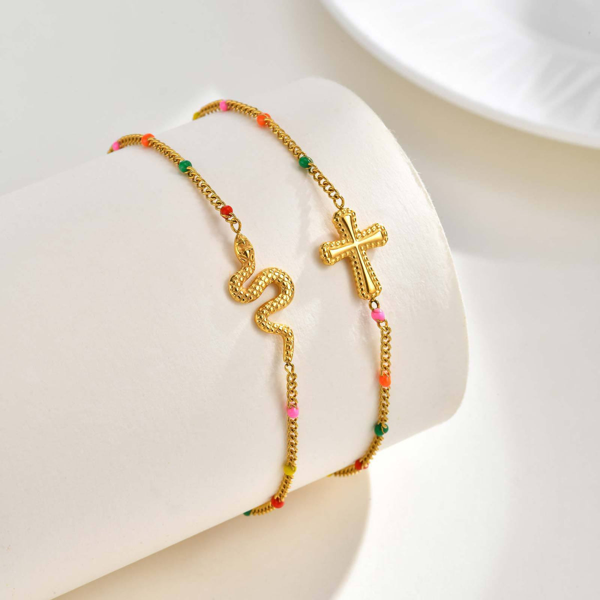 Snake Stainless Steel Bracelet
