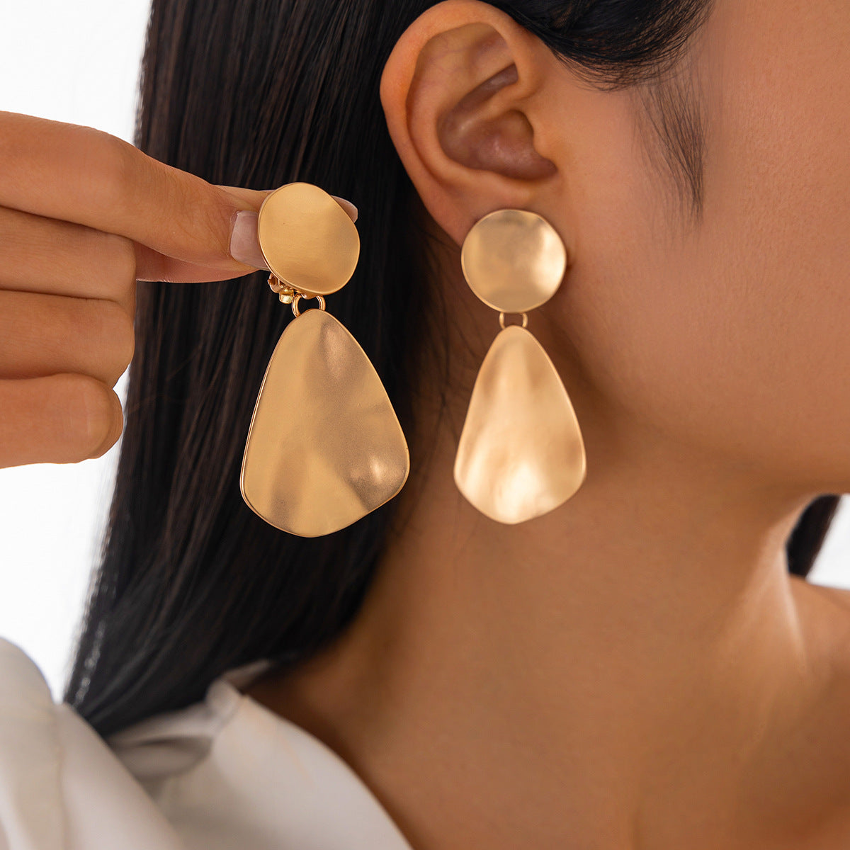 Planderful Vienna Verve Earrings – Exaggerated Geometric Design