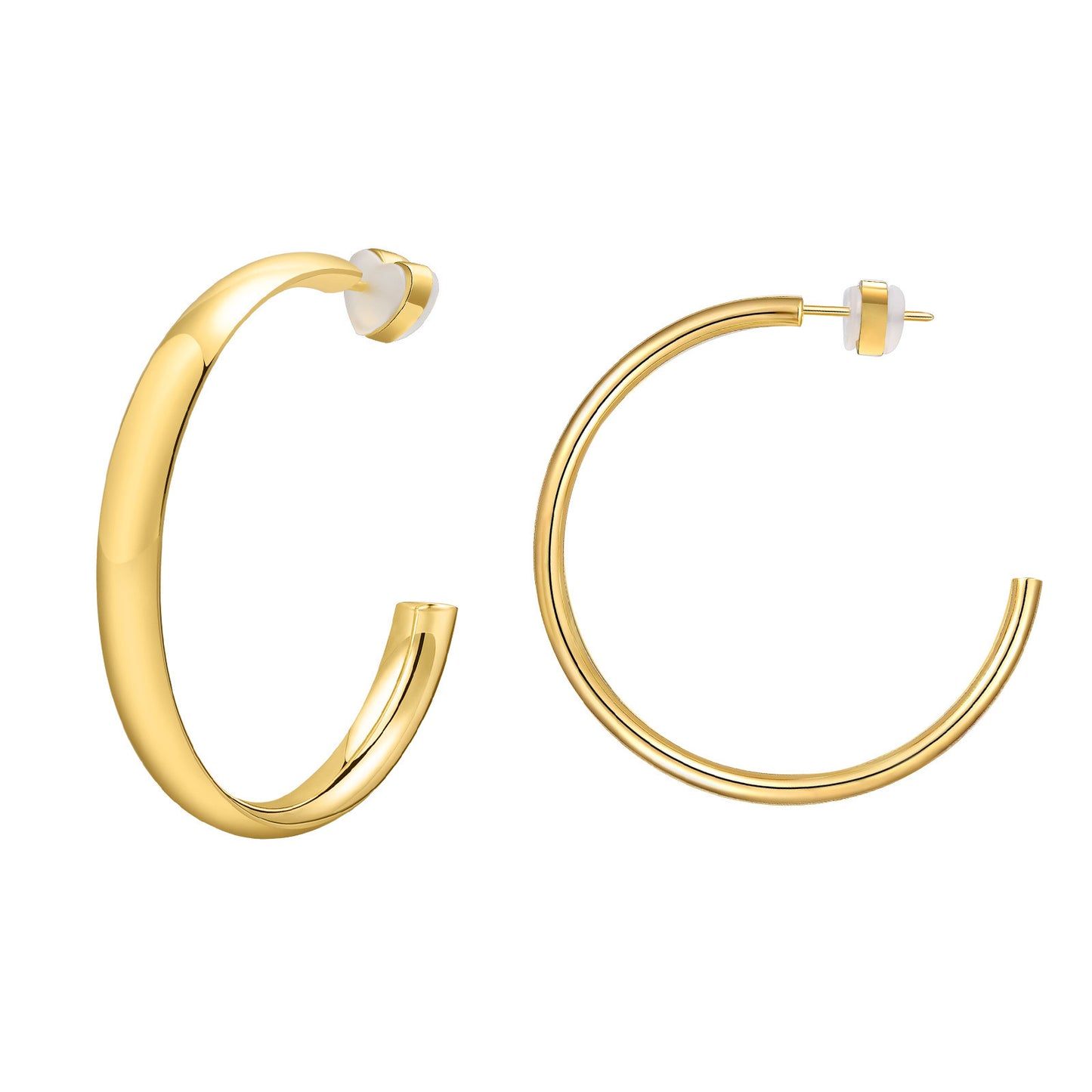 Women's Fashion Earrings Stainless Steel C-Shaped Wholesale