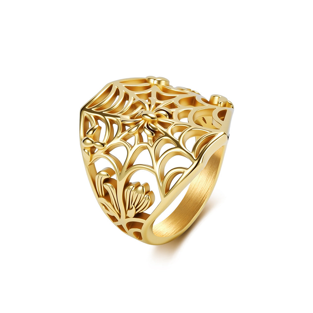 Stainless Steel Vintage Ring