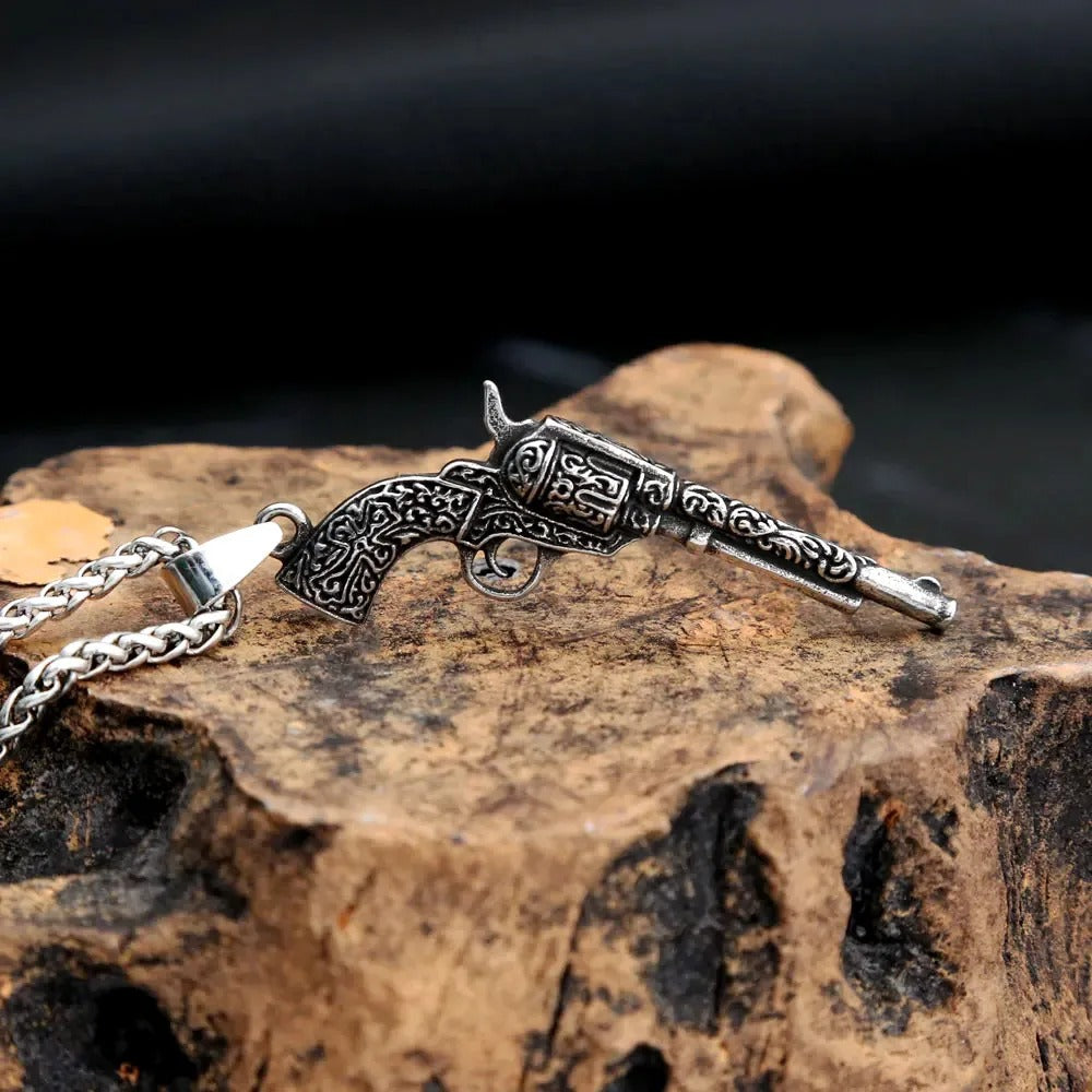 Punk Mold Stainless Steel Men's Pendant Necklace