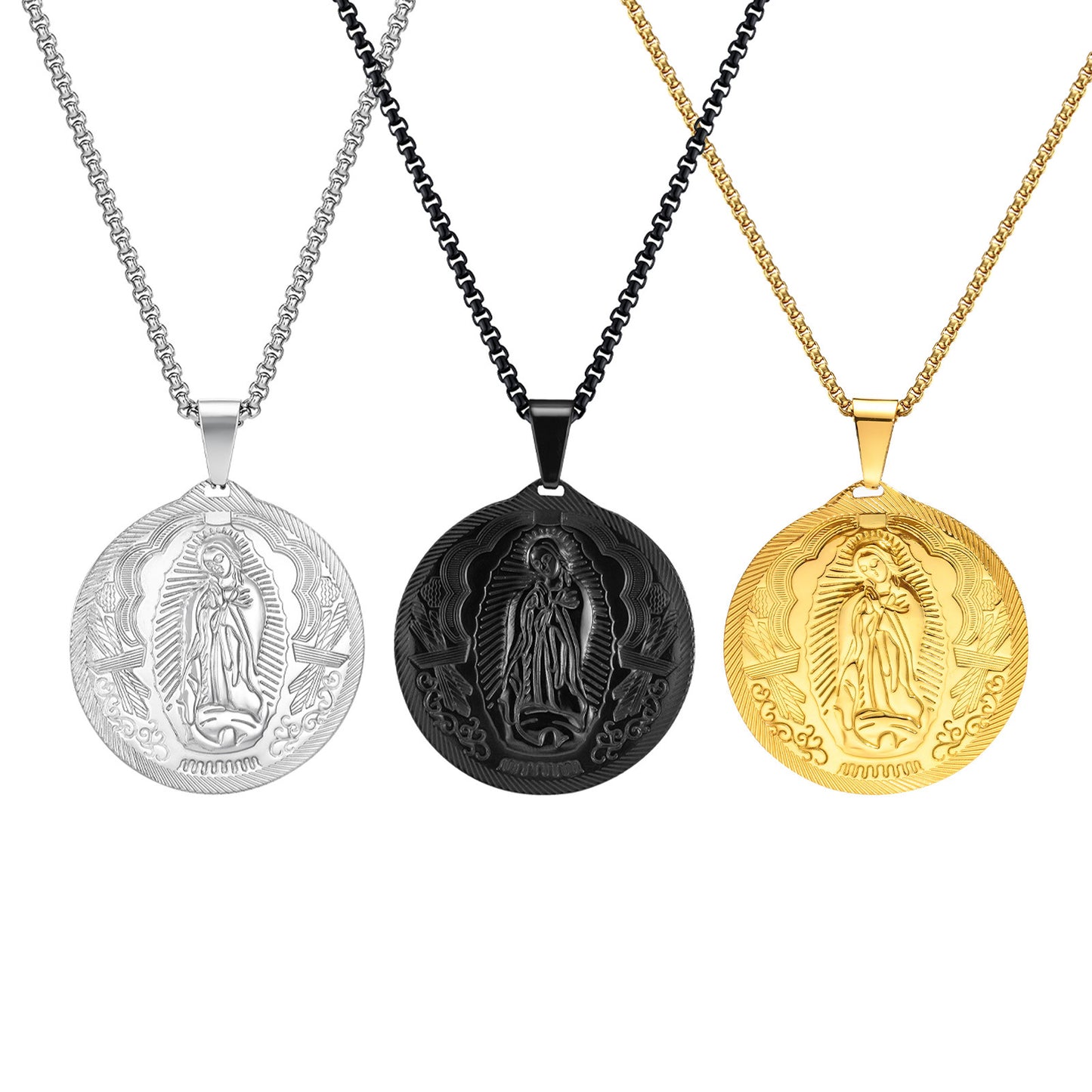 Cross-Border Europe America Accessories 4.5CM Gold Necklace