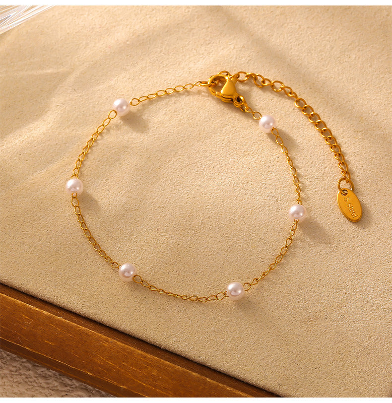 Elegant Minimalist Titanium Steel Jewelry Set