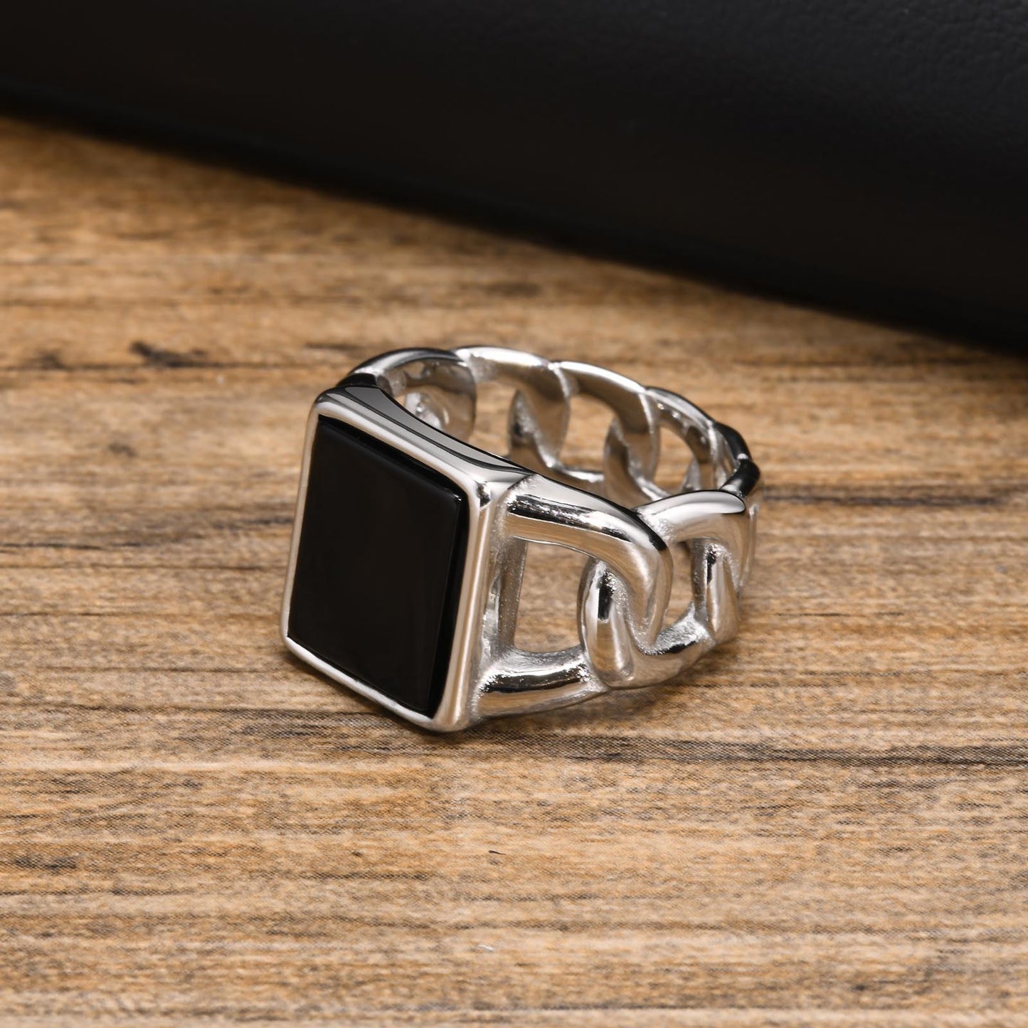 Trendy Men's Jewelry Wholesale Stainless Steel Punk Ring