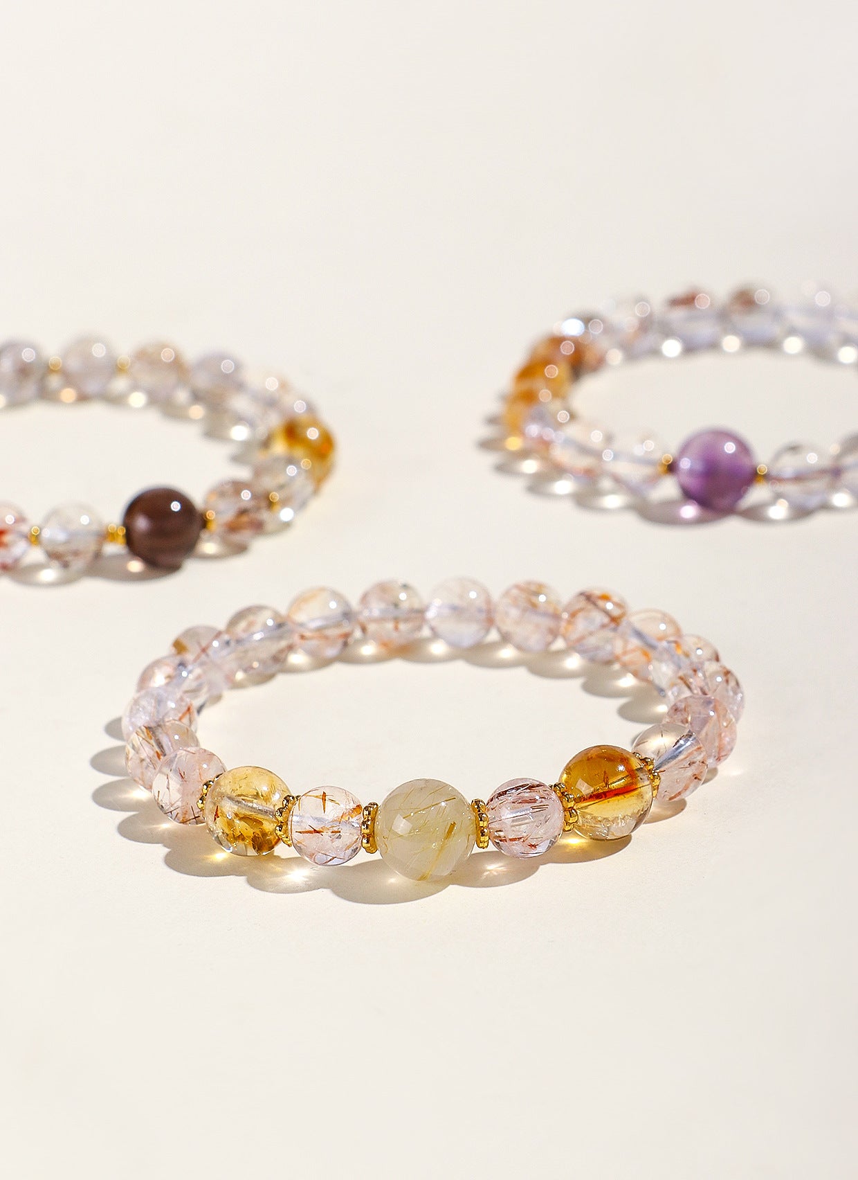Planderful Fortune's Favor Bracelet – Elegant Crystal Beaded Design