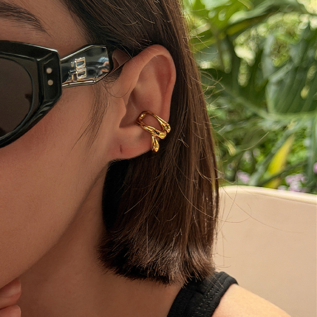 Planderful Clip On Earrings Stainless Steel Ear Clips For Non Pierced Ears Vienna Verve Statement Jewelry