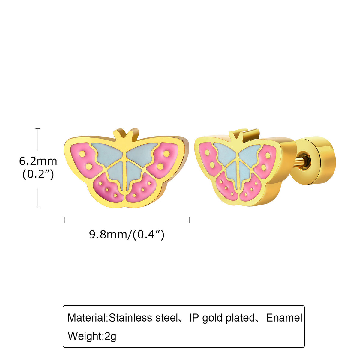 Butterfly Jewelry — Earrings, Bracelet or Necklace