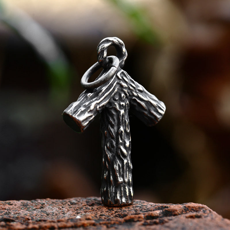 Nordic Viking Arrow Pendant - Wholesale Retro Titanium Steel Jewelry for Men