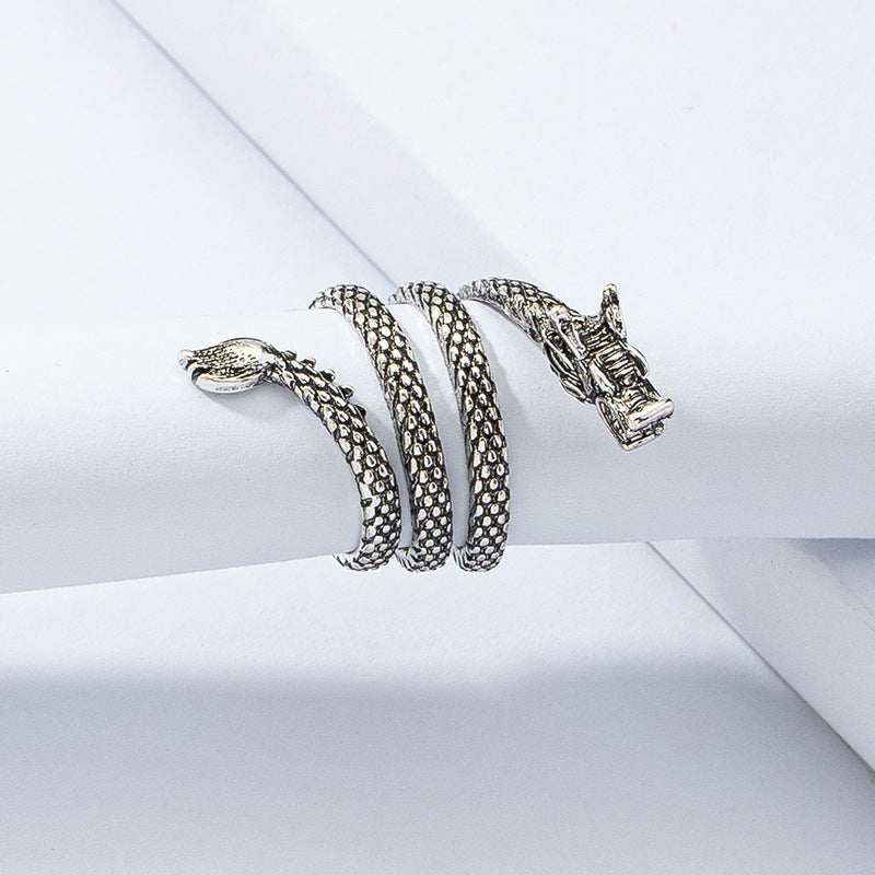 Antique Loong Ring - Exquisite Handcrafted European Jewelry