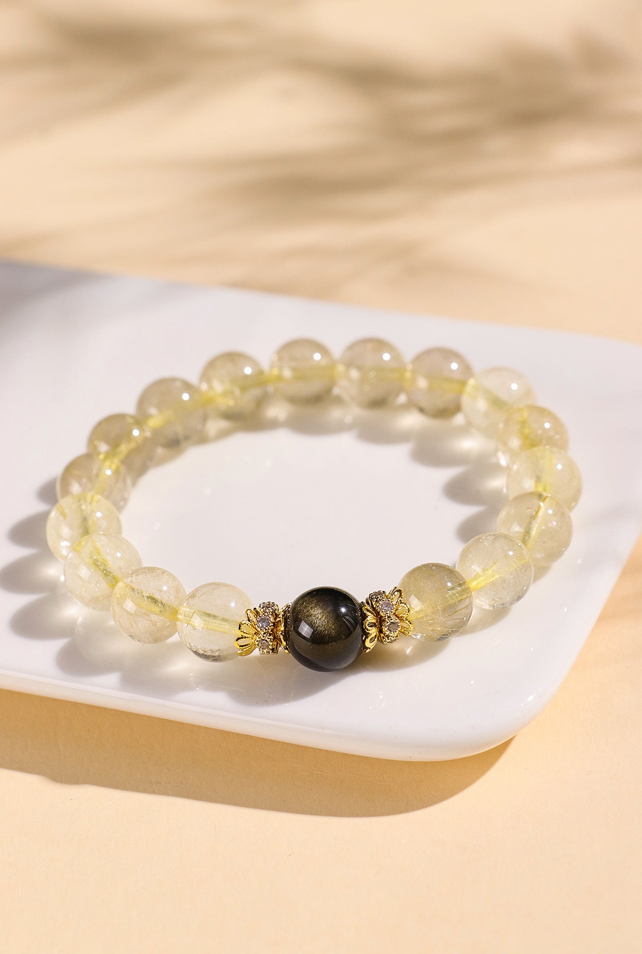 Planderful Fortune's Favor Bracelets – Elegant Crystal Beaded Design