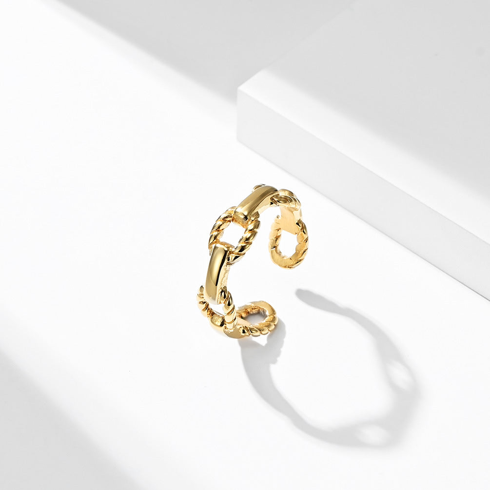 European And American Trendy Street Auction Women's Ring