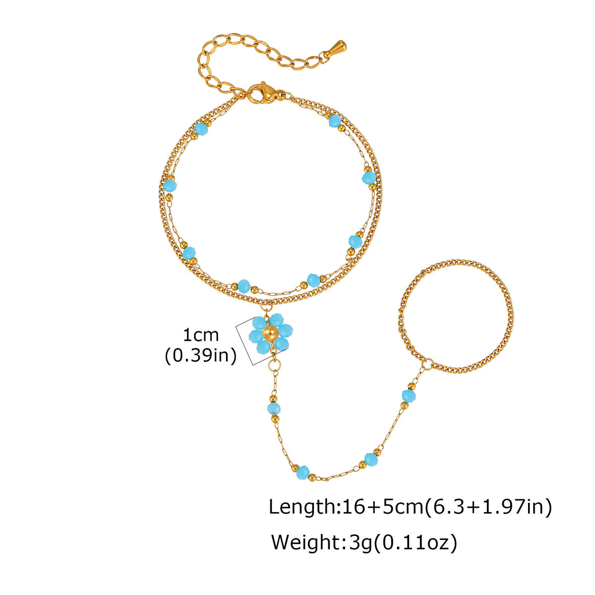 Adjustable Stainless Steel Bracelet Unisex