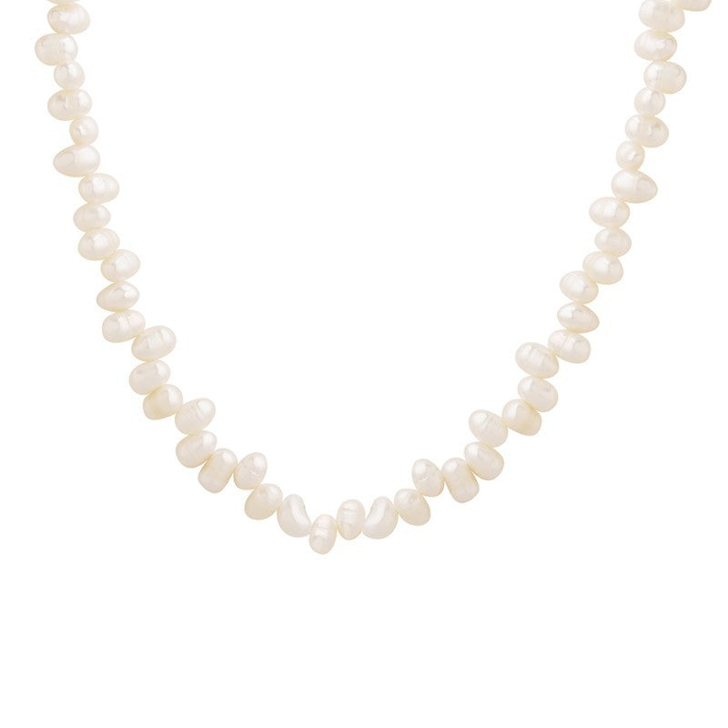 Planderful Baroque Pearl Necklace for Women Beaded Luxury
