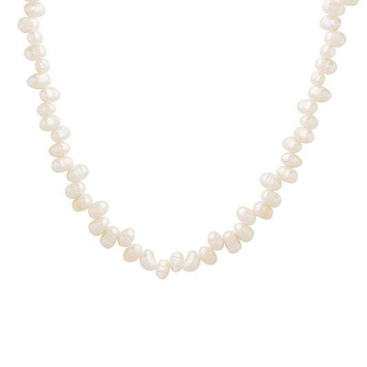 Planderful Baroque Pearl Necklace for Women Beaded Luxury