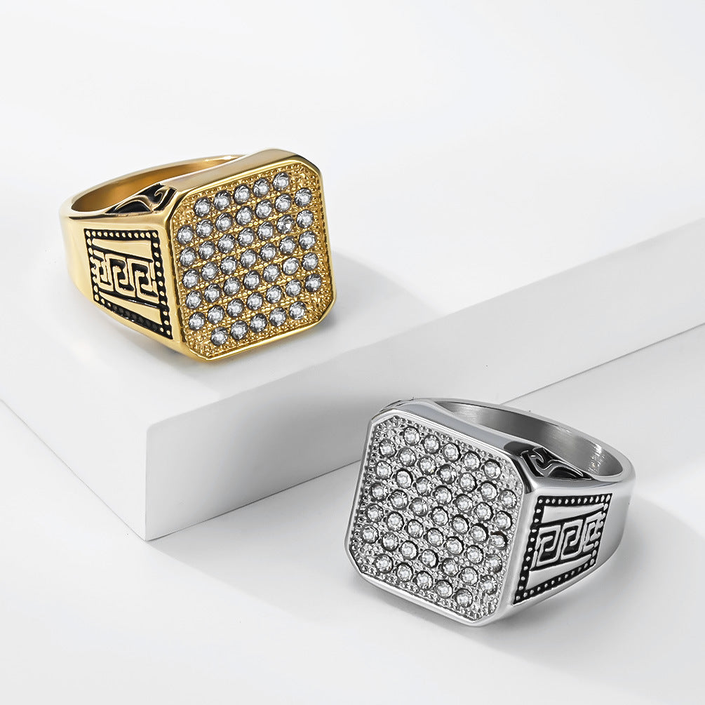 Punk Hip-Hop Men's Ring