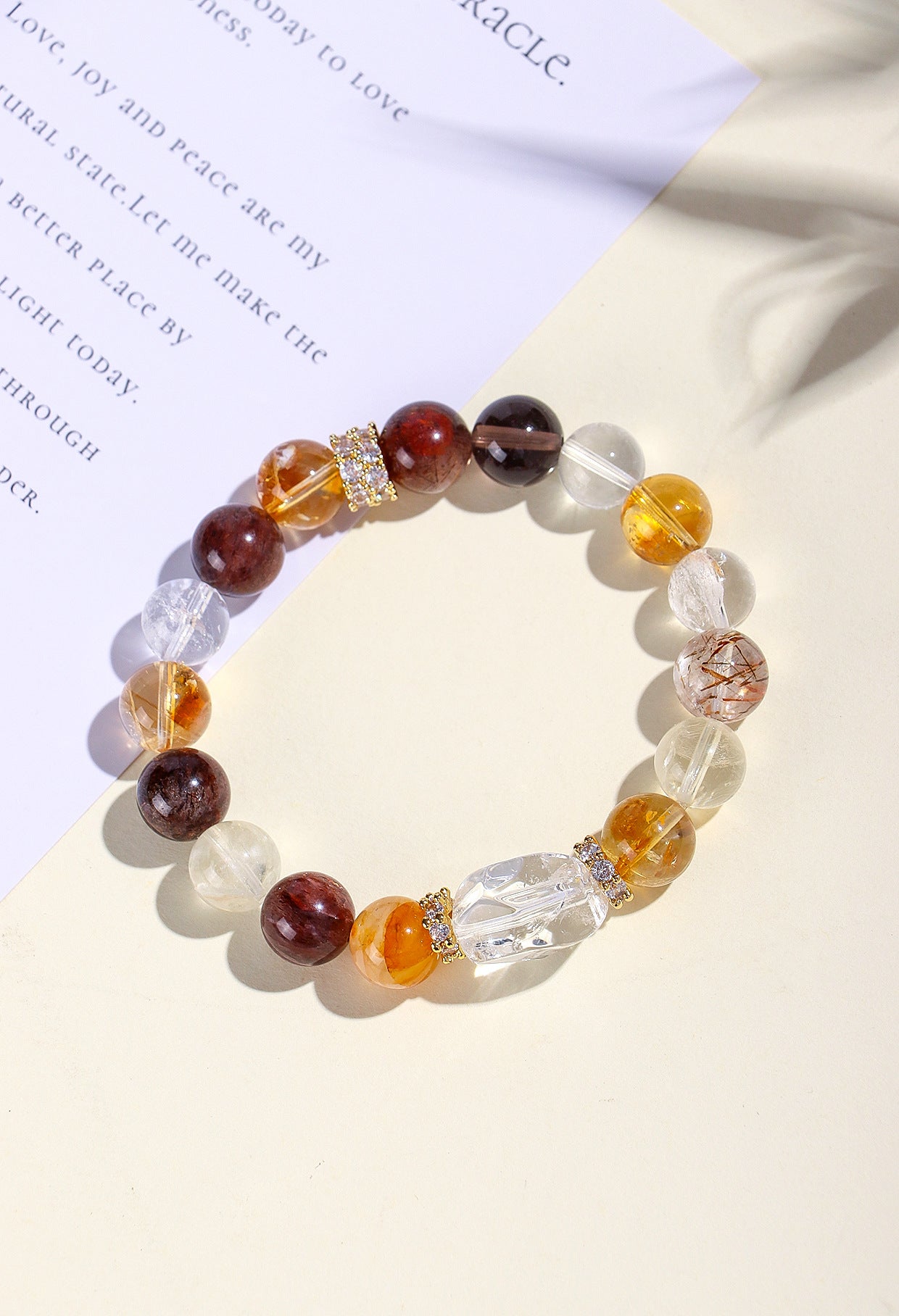 Planderful Fortune's Favor Bracelet – Elegant Crystal Design
