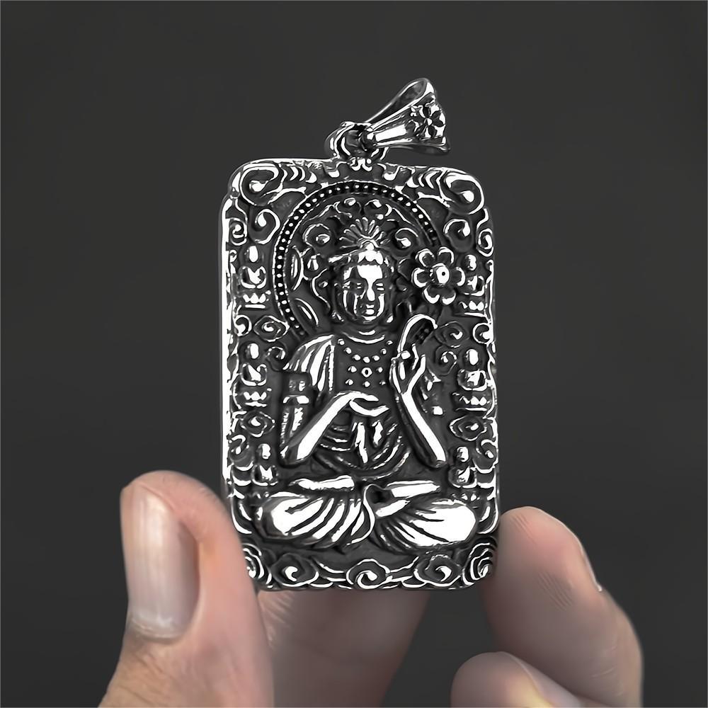 Vintage Buddhist Zodiac Pendant Necklace