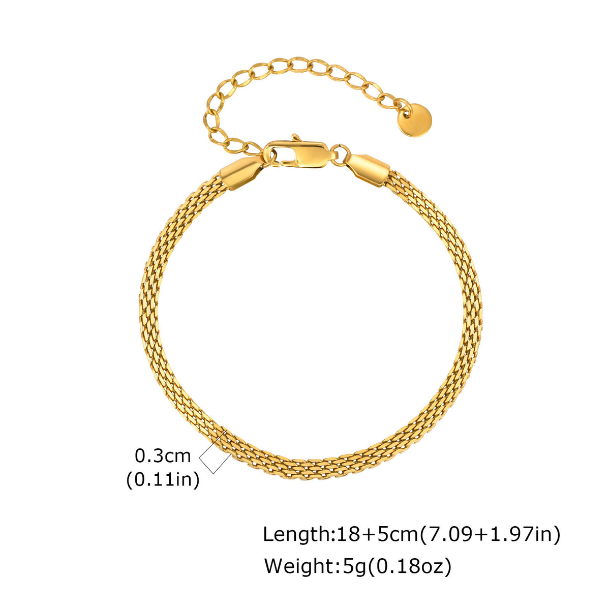 Mesh Strap Same For Stainless Steel Bracelet