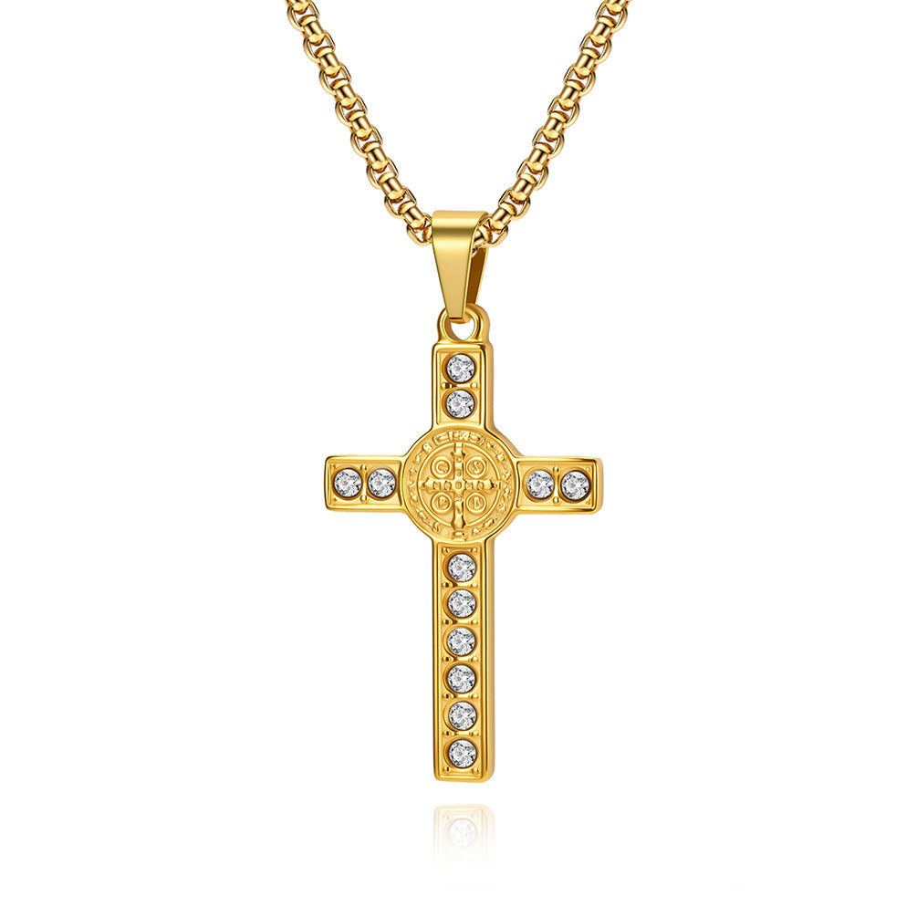 Stainless Steel Cross Necklace