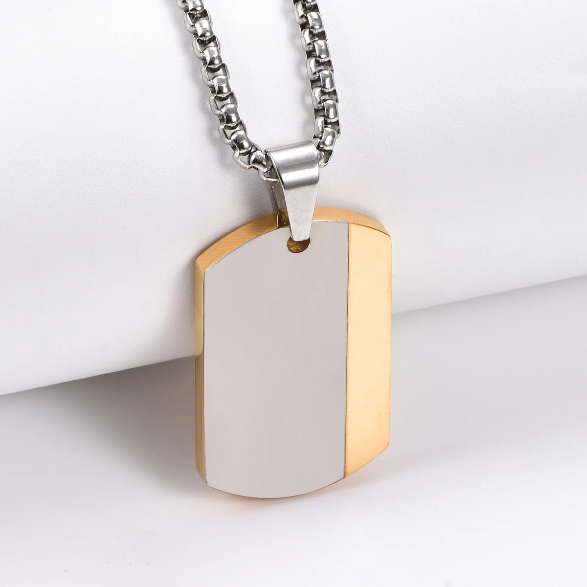 Punk Stainless Steel Men's Pendant Necklace