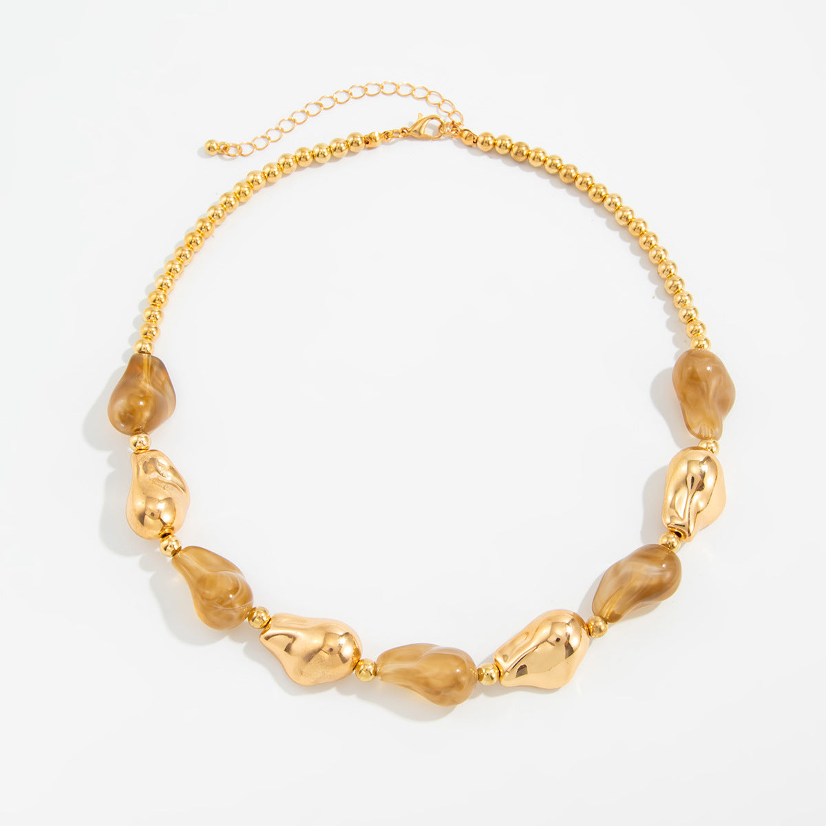 French Baroque Pearl Bead Necklace