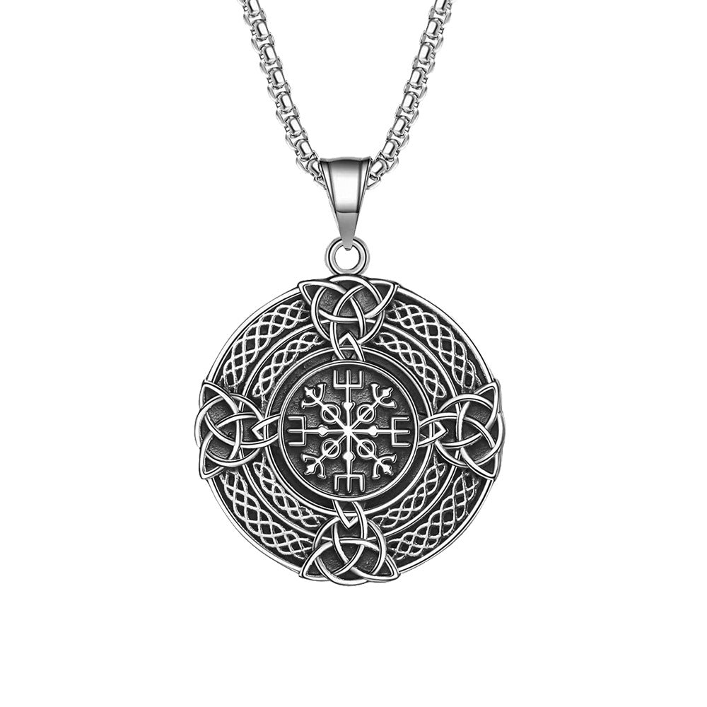 European and American New Wholesale Viking Celtic Knot Necklace for Men