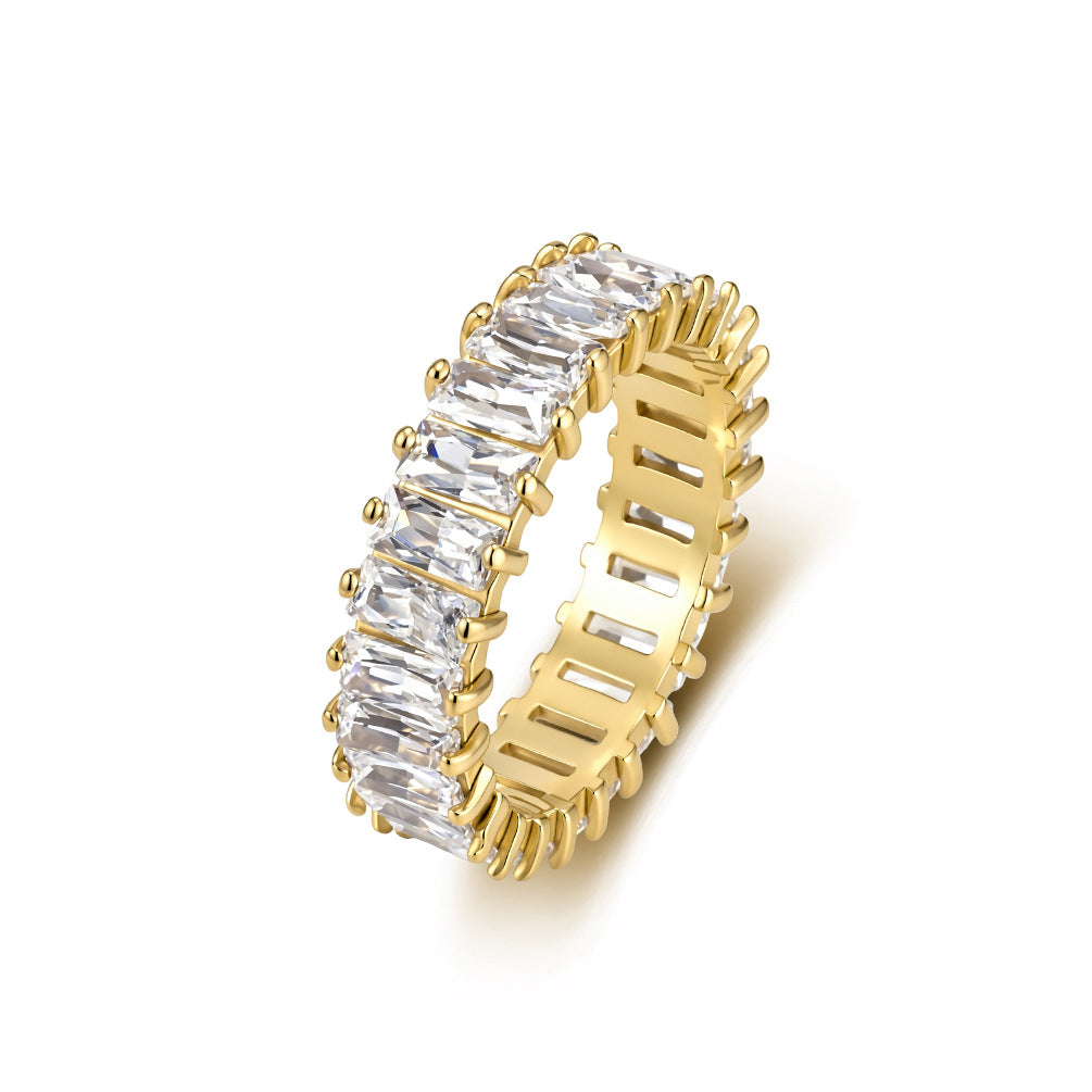 Light Luxury Stainless Steel Women's Ring